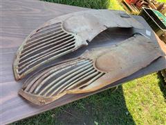 1939 Ford Std LH/RH Hood Sides 