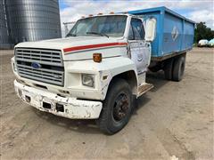 1984 Ford F700 S/A Grain Truck 