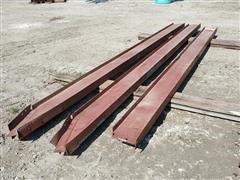 10" Steel I-Beams 