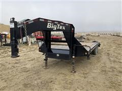 2018 Big Tex 22GN-20BK+5 T/A Gooseneck Trailer w/ Dove Tail 
