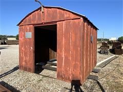 Steel Storage Shed W/Gambrel Roof 