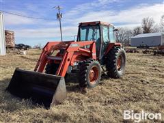 Kubota M8580 MFWD Tractor W/M1275 Kubota Loader 