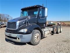 2008 Freightliner Columbia 112 Tri/A Day Cab Truck Tractor 