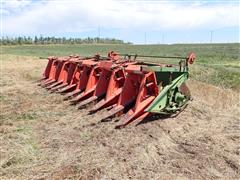 John Deere Header W/Hesston Row Crop Savers 