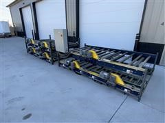 2016 5’ Electric Powered Roller Conveyor 