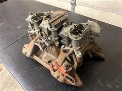 1970 Dodge Mopar 440 Six Pack Intake 