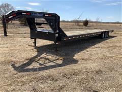 2017 Load Trail 40' Tri/A Flatbed Trailer 