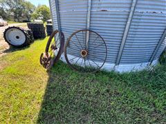 Antique Steel Wheels 