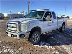 2013 Ford F250 Super Duty SRW 4x4 Extended Cab Pickup 