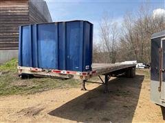 1996 Featherlite 1010 48' X 8' T/A Flatbed Trailer 