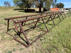 Shop Made Steel Pipe Racks 