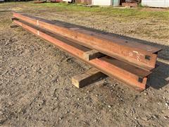 29’ Steel I-Beams 