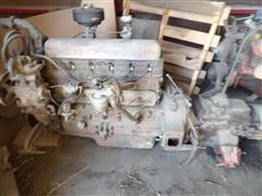 1953 GMC Engine & Transmission (INOPERABLE) 