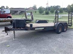 1997 Inlo T/A Flatbed Trailer 