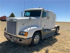 1995 Freightliner FLD120 S/A Truck Tractor W/Gooseneck Ball 
