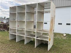 11’ Steel Industrial Shelving Unit 