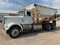 1981 Kenworth W900 T/A Bulk Fertilizer Tender Truck 