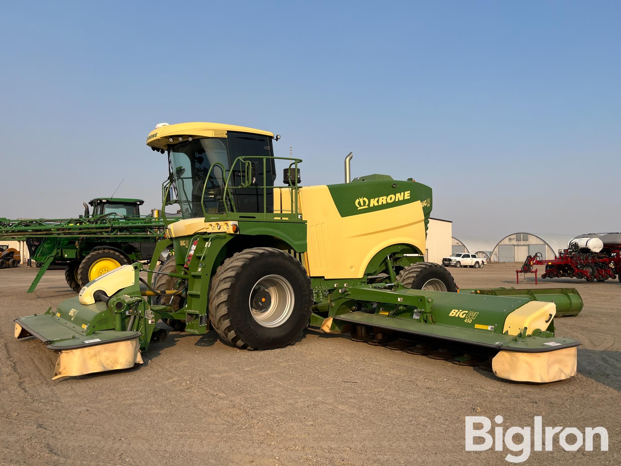 2020 Krone Big M450 Windrower 