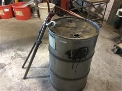 Stainless Steel Drum & Pumps 