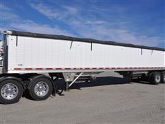 2016 Wilson DWH-501 Hopper Bottom 41' T/A Grain Trailer 