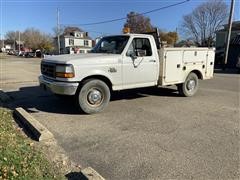 1997 Ford F350 2WD Utility Truck 