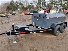 2023 X-Star 750 Gallon T/A Fuel Trailer 