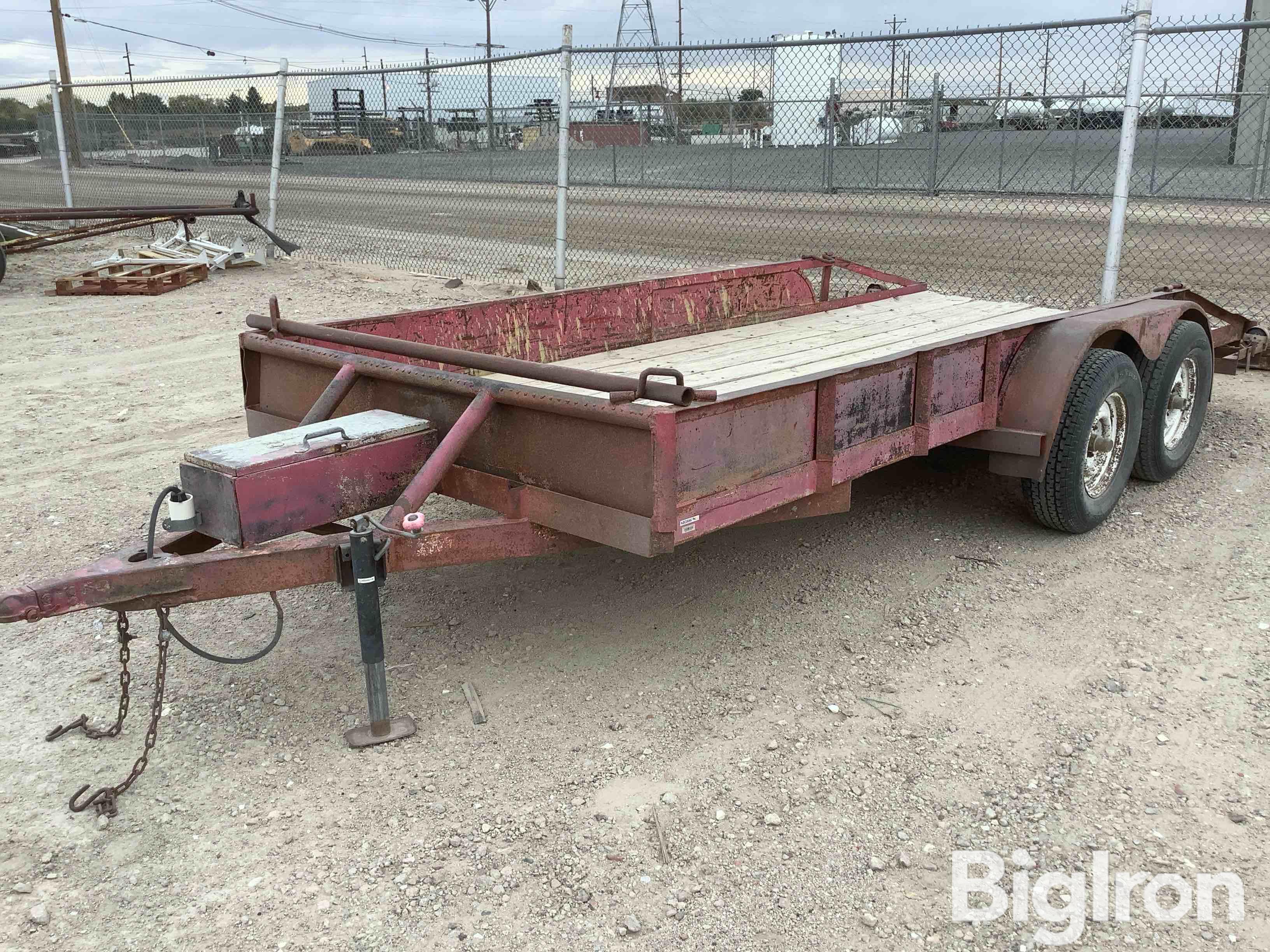 1988 Superior 16’ T/A Flatbed Trailer 