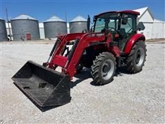 2020 Case IH Farmall 65C MFWD Tractor W/Loader 