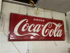 Coca-Cola Plastic Sign 