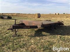 1974 Schuster T/A Flatbed Trailer 