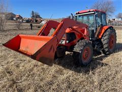 2011 Kubota M126X MFWD Tractor W/Loader 