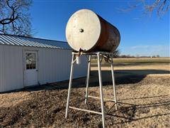 200 Gal Steel Fuel Barrel w/ Stand 