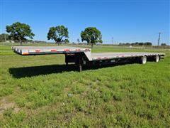 2006 Transcraft D-Eagle W2 T/A Spread Axle Drop Deck Flatbed Trailer 