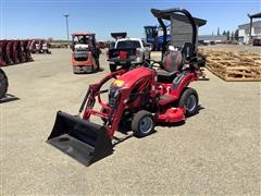 Mahindra EMax20S MFWD Compact Utility Tractor W/Loader & Mower 