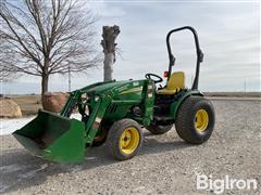 2011 John Deere 2720 Compact Utility Tractor W/Loader 