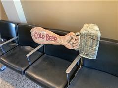 Cold Beer Sign 