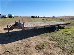 22' T/A Flatbed Trailer 