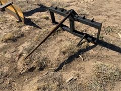 Bale Spear Skid Steer Attachment 