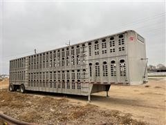 2018 Wilson PSDCL-402 T/A Livestock Trailer 