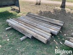 6" Wood Posts 