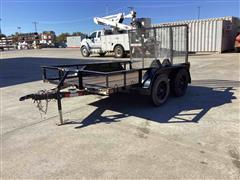 12’ T/A Utility Trailer 