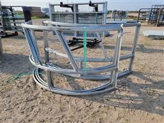 Behlen Galvanized Round Bale Feeders 