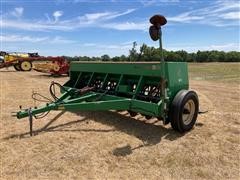 Great Plains Solid Stand 13 End Wheel Drill W/Fertilizer Box 