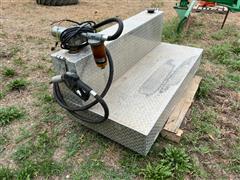 100 Gallon Aluminum Fuel Tank W/ Pump 