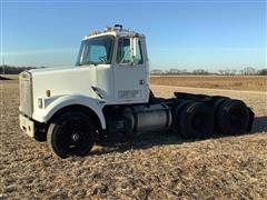 1987 White WCM T/A Day Cab Truck Tractor 