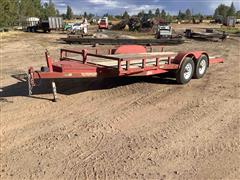 2010 PauliBuilt T/A Flatbed Trailer 