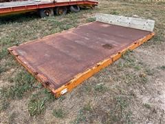 Steel Diamond Tread Flatbed 