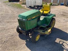 John Deere 318 Lawn Tractor Mower 