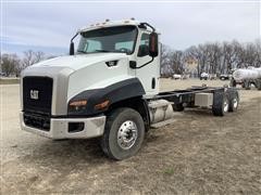 2013 Caterpillar CT660S SBA T/A Cab And Chassis 