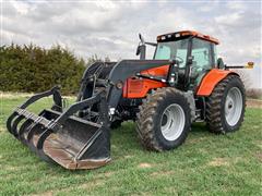 2005 AGCO RT120 MFWD Tractor W/Buhler Grapple Loader 